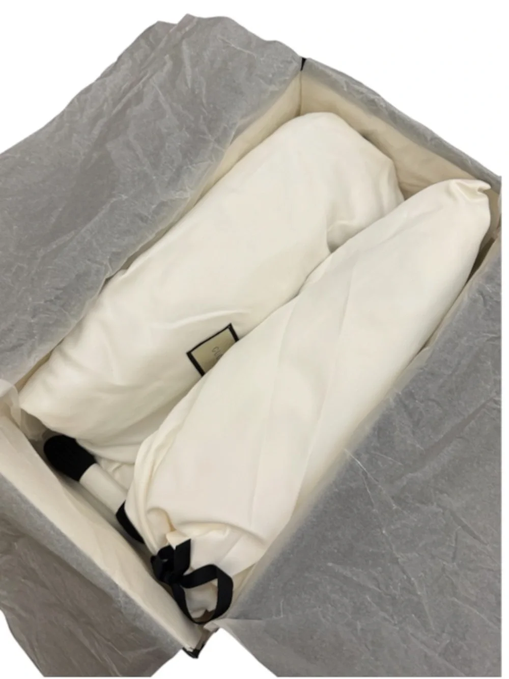 GUCCI - BLACK GREY COATED CANVAS LEATHER “ACE GG SUPREME” SNEAKERS